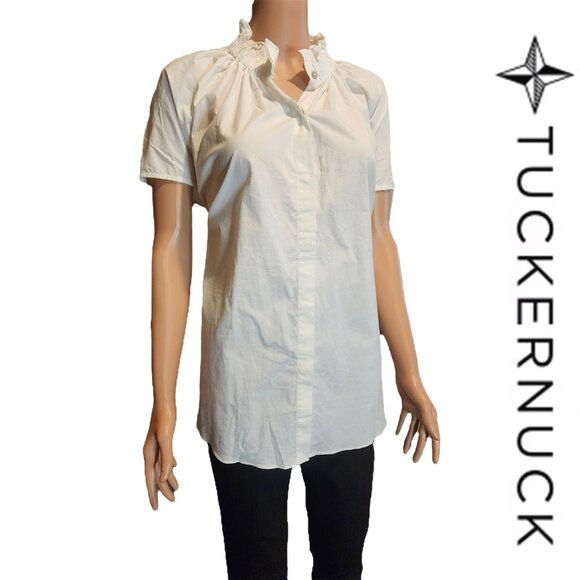 Pomander Place White Rae Blouse NWT XL - Picture 1 of 11
